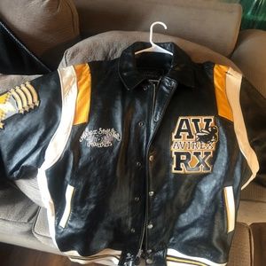 Averix leather championship jacket
